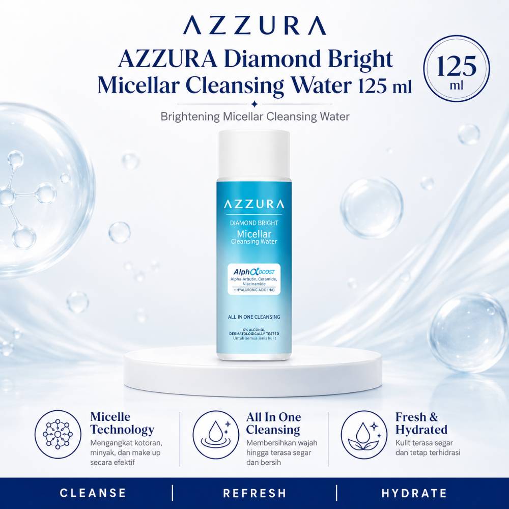 AZZURA Diamond Bright Micellar Cleansing Water 125 ml